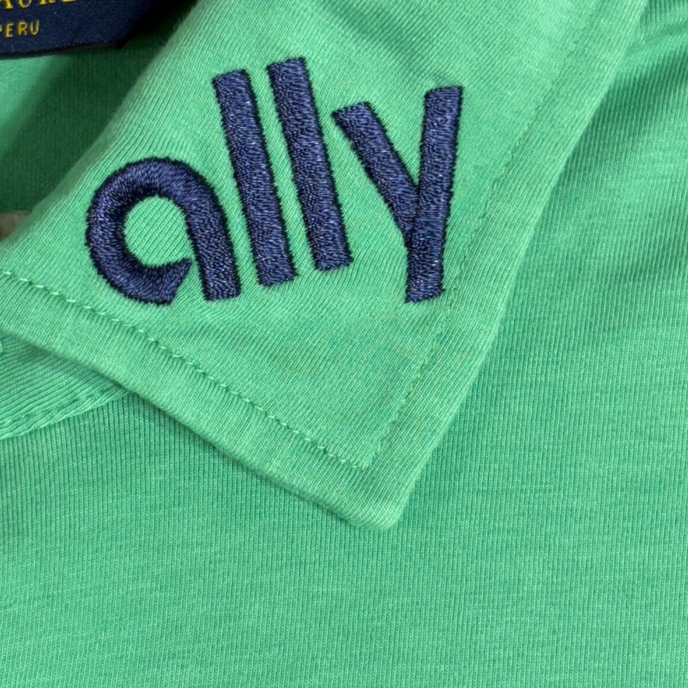 Ralph Lauren Polo Golf Mens Small Green Stretch Lisle Polo Shirt Ally Odyssey‎ - Picture 8 of 10